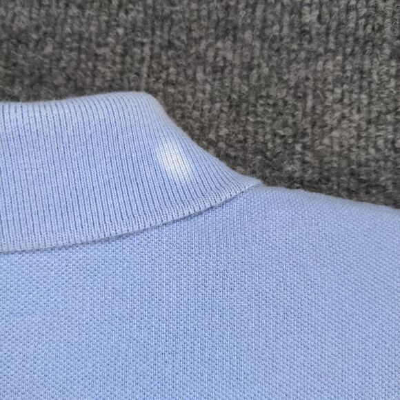 Polo by Ralph Lauren Men's Polo Shirt Blue XL Short Sleeve High Low Hem - Picture 8 of 14